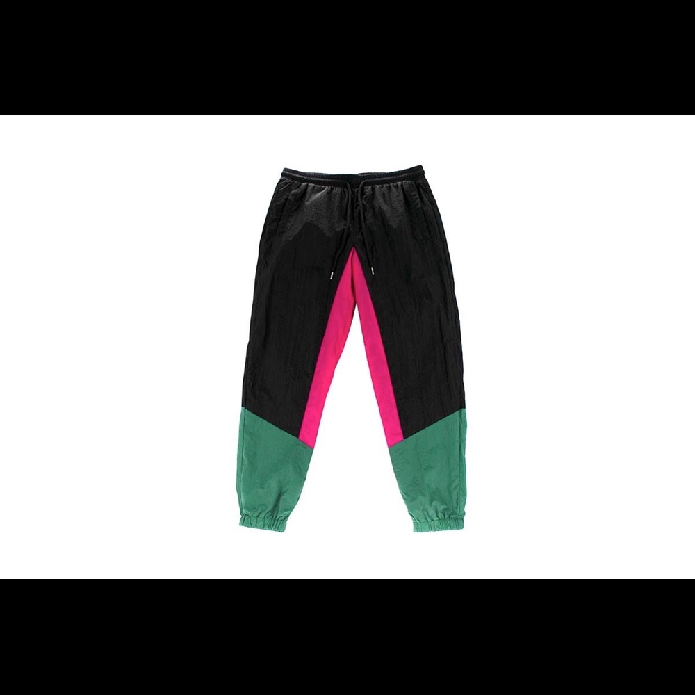 Womens Vintage Multicolored Sweatpants/ Track Pants Size Small